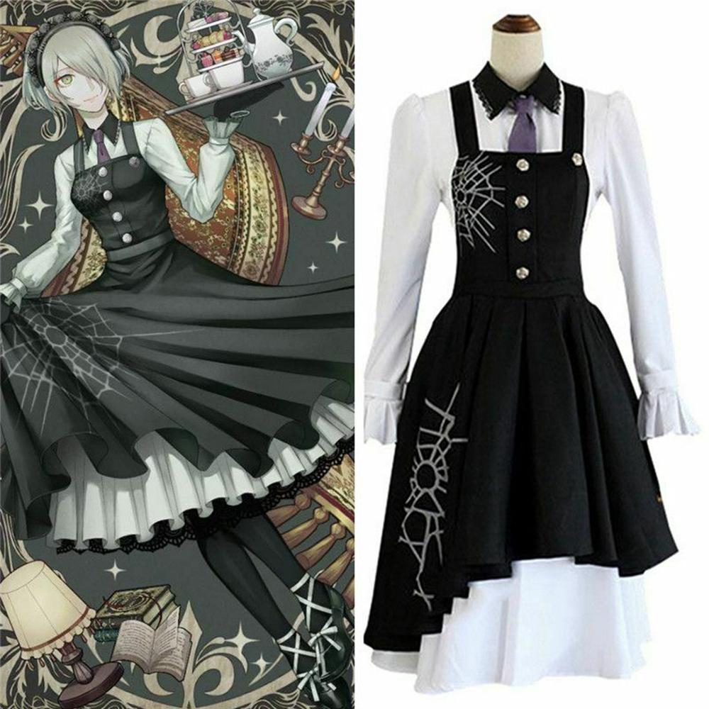 Новый Danganronpa V3 Tojo Kirumi Косплей Костюм Японская игра Аниме Униформа Костюм Одежда и парики Хэллоуин Косплей S