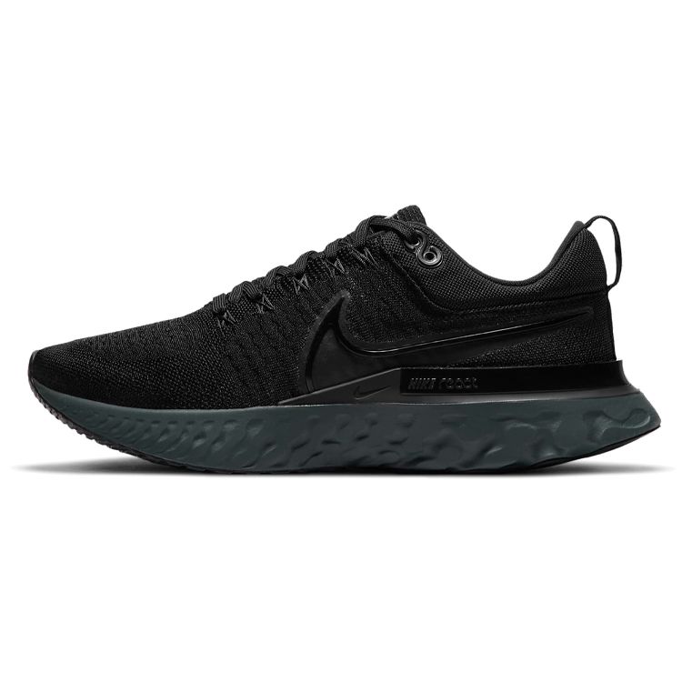 Мужские кроссовки Nike React Infinity Run Flyknit 2 Triple Black Iron-Grey CT2357-003 45