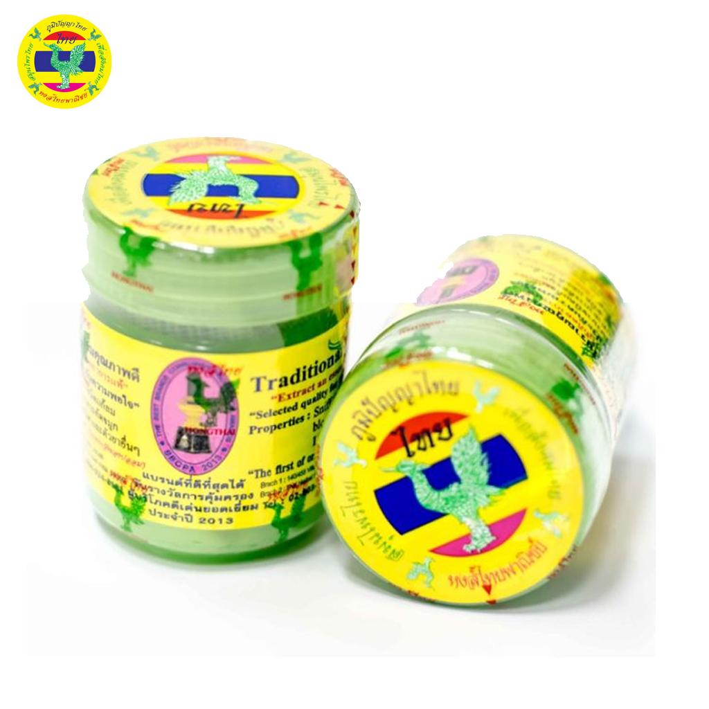 Hongthai Herbal Inhalant для облегчения головокружения 20 г. 1 шт/3 шт/6 шт - Тайский 20 g x 1 pc