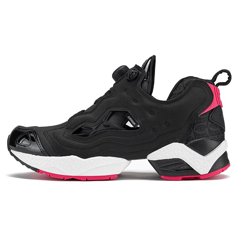 Кроссовки унисекс Reebok Instapump Fury PHANTACI черный, белый, розовый GZ2282 36.5