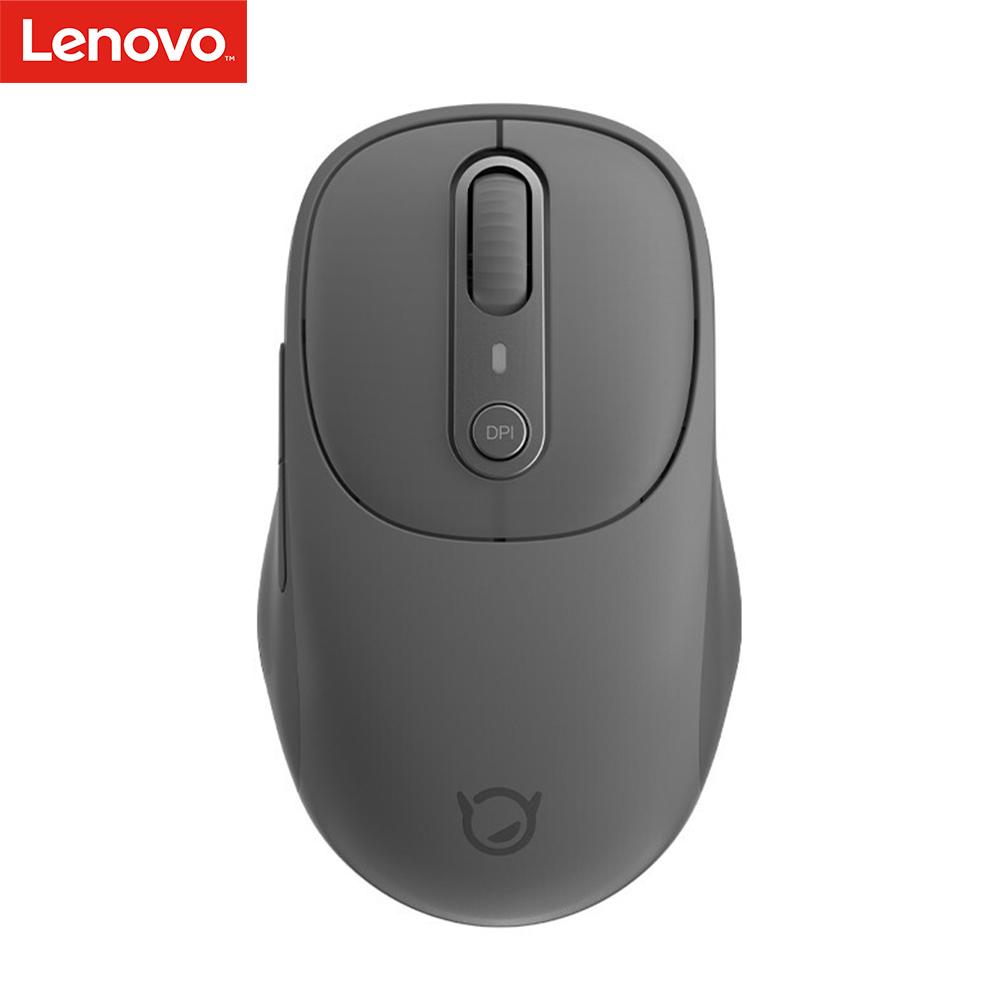Lenovo Xiaoxin Plus Bluetooth мышь Кнопка отключения звука Свет Звук Портативная офисная игровая универсальная зарядная мышь серый
