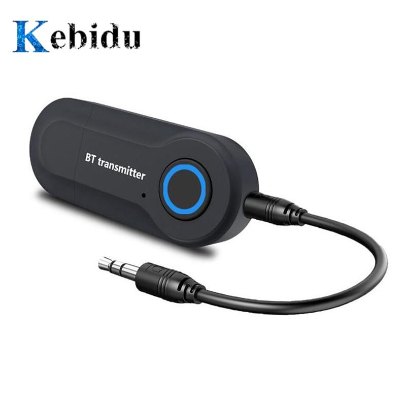 Аудио- и видеотехника Передатчик Bluetooth 3,5 мм разъем аудио адаптер беспроводной Bluetooth 4,0 стерео аудио передатчик адаптер для наушников ТВ