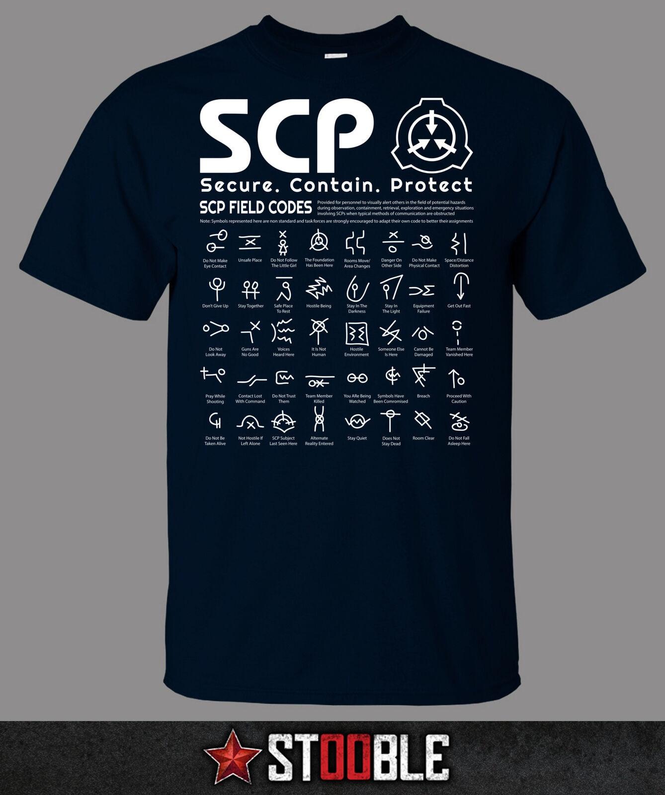 Коды полей Scp Футболка унисекс напрямую от продавца S