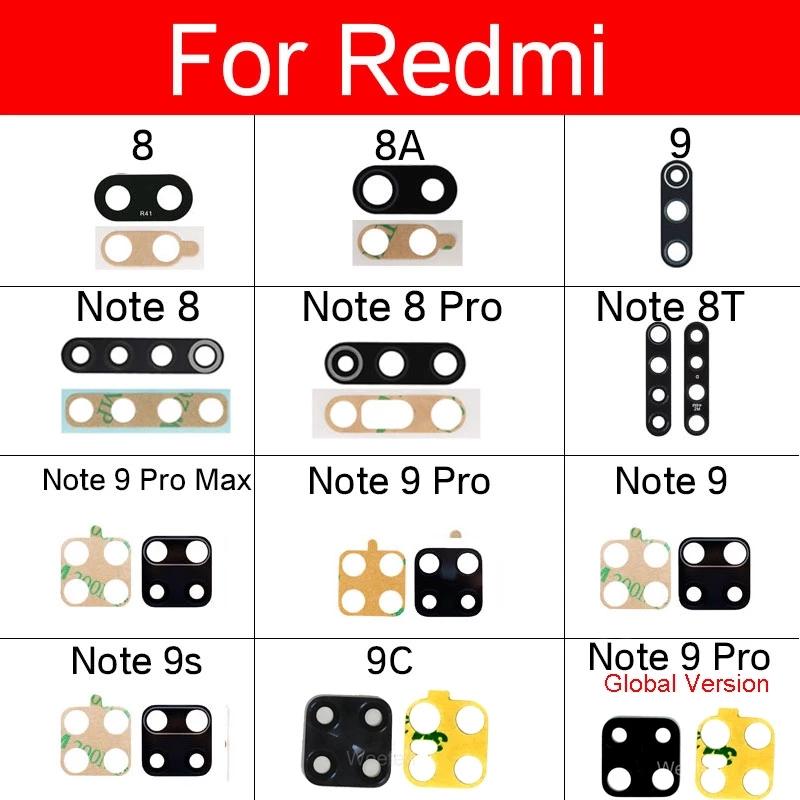  Защитное стекло для задней камеры для Redmi Note 9s 8 8T 8 9 Pro Max 9A 9C 8A 7A с заменой клейкой наклейки Redmi 3/3S/3X/4X чёрный