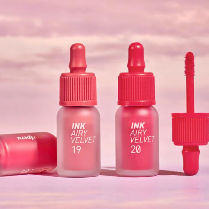 Peripera New Ink Airy Velvet 19,20 4g 2 цвета 19. Elf Light Rose