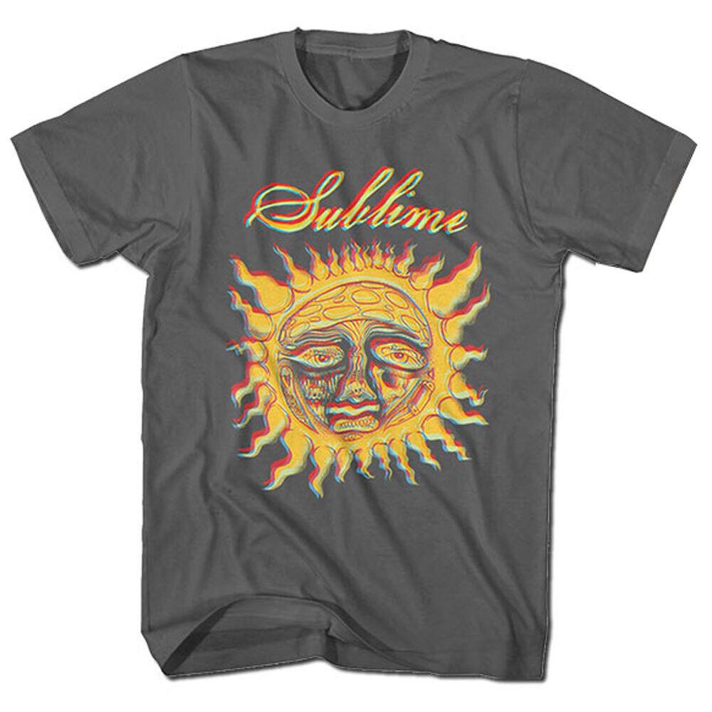 Темно-серая футболка унисекс Sublime Yellow Sun Slim Fit S
