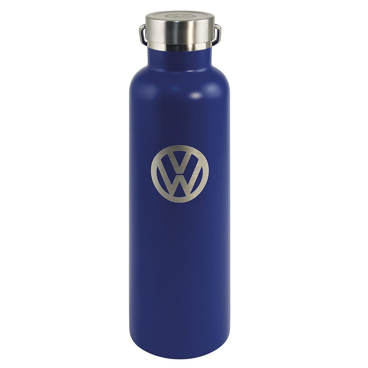 Volkswagen [Q1991] - Изолированный флакон с дизайном  Volkswagen  сине-серый винтаж - 25x7 см (73,5 cl) синий