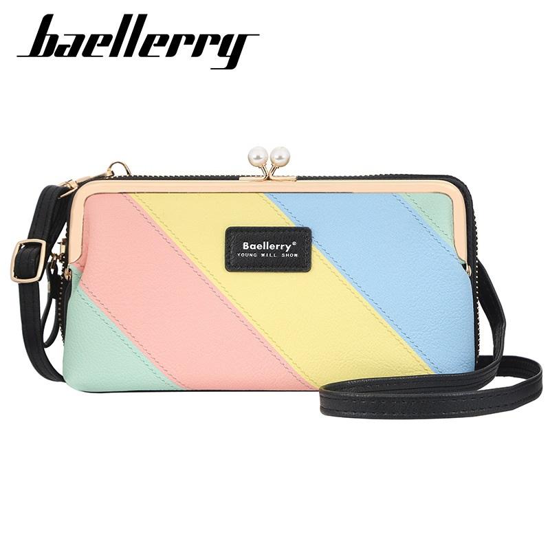 Красочные сумки через плечо Baellerry, женская модная сумка через плечо, женский кошелек GZW 20cm*11cm*5cm красный