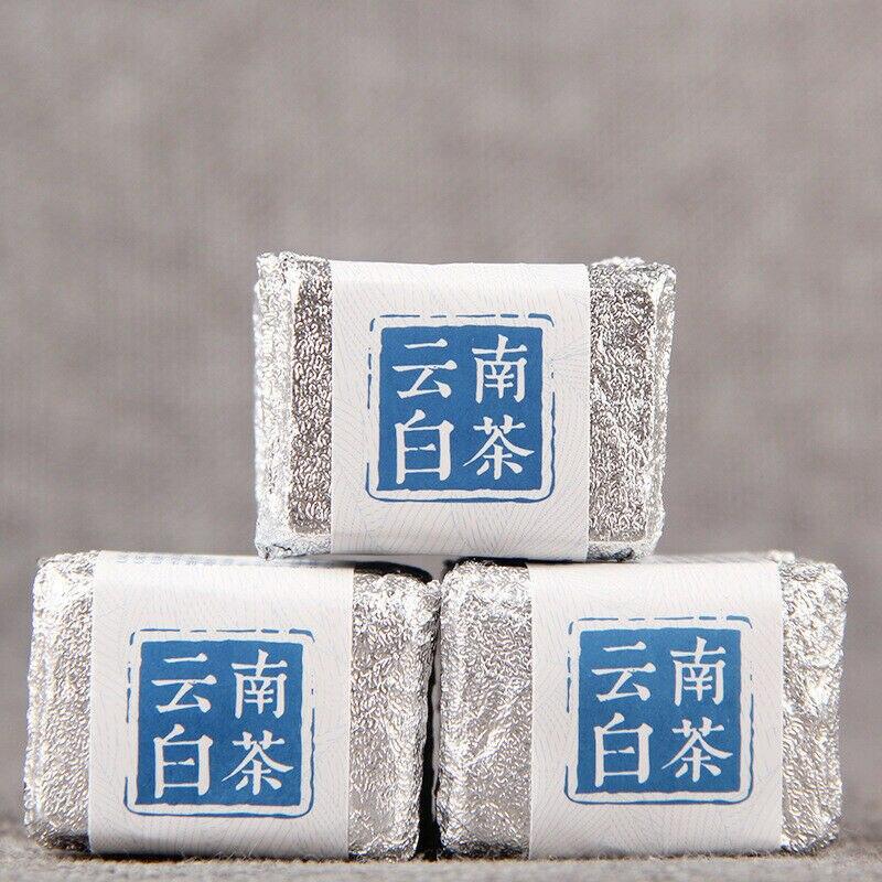 2020 Yunnan Mini Tea Кирпичный белый чай 100 г Белый чай с высушенным на солнце ароматом нектара 100g