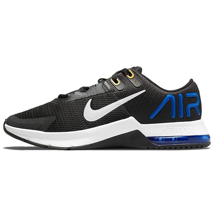 Мужские кроссовки Nike Air Max Alpha Trainer 4 Black Racer Blue Laser-Orange Wolf-Grey CW3396-034 42