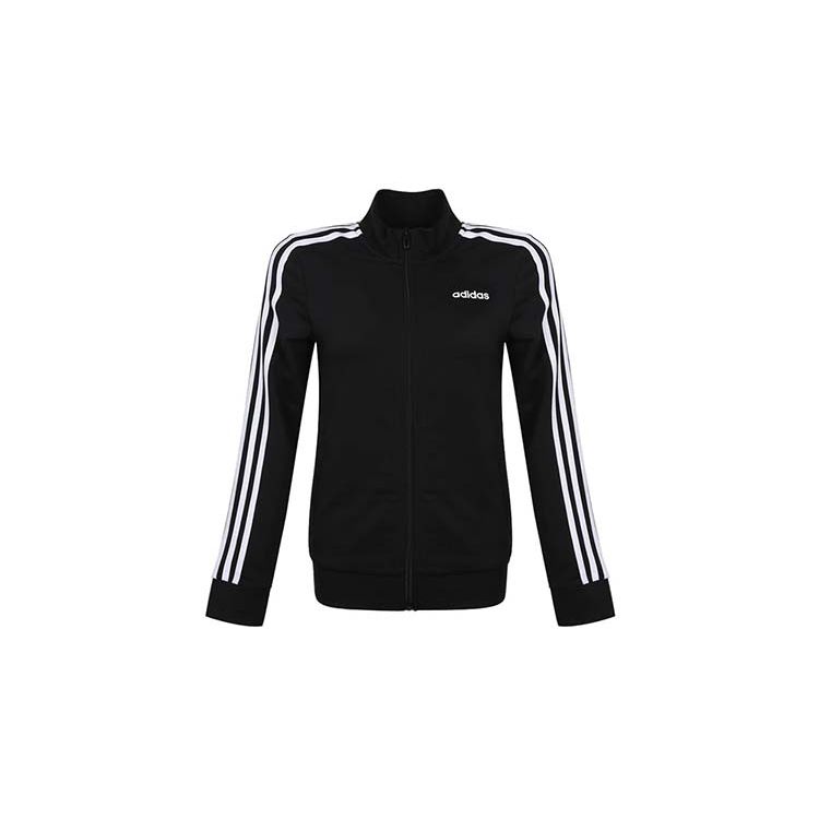 Женская спортивная куртка Adidas Essentials с тремя полосками, черная DP2411 S