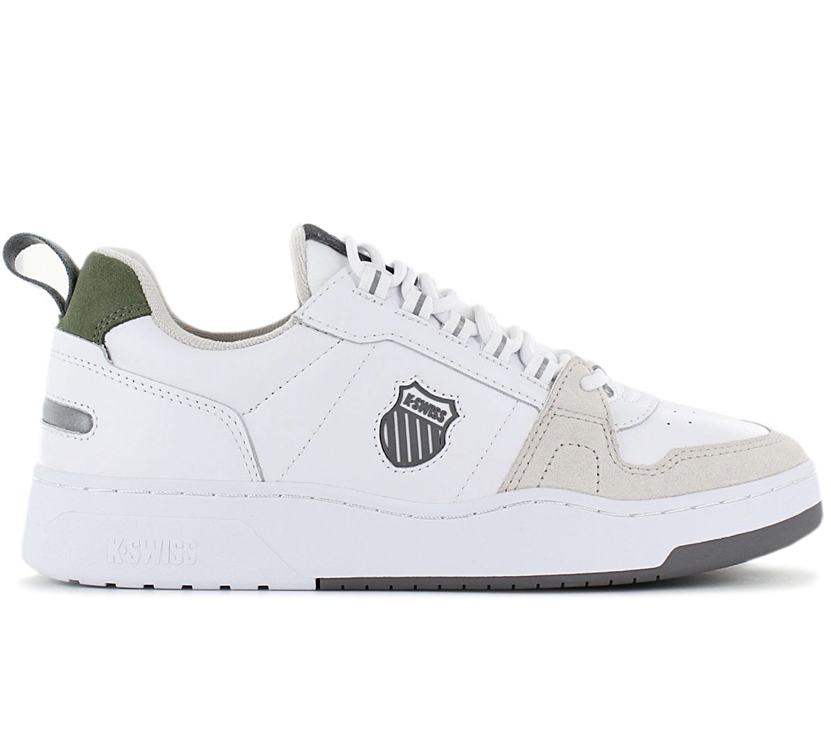 K-Swiss Cannonshield LTH Leather - Мужские кроссовки Обувь Кожа Белый 07937-962-M Спортивная обувь ORIGINAL EU 41.5 UK 7.5 белый