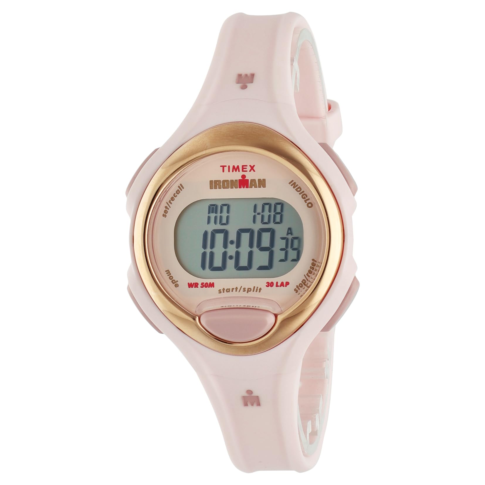 [TIMEX] Timex Ironman Essential Pink Dial Silicone Mineral Glass Quartz Philippine Watch Brand TW2W17400