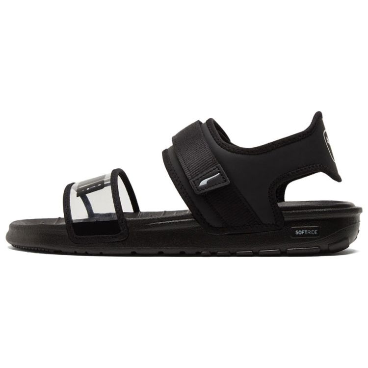 Кроссовки Puma SoftRide Sandal Black Women White 380678-01 35.5