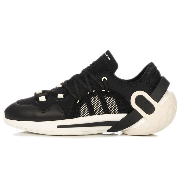 adidas Y-3 Idoso Boost Black White Мужские кроссовки Core-White Chalk-White FZ4524 36⅔