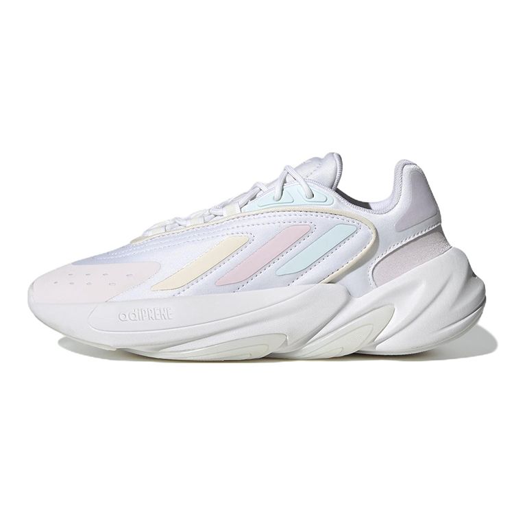 Детские кроссовки adidas Ozelia J White Pastels облачно-белые, почти розовые, почти синие GV8951 38⅔