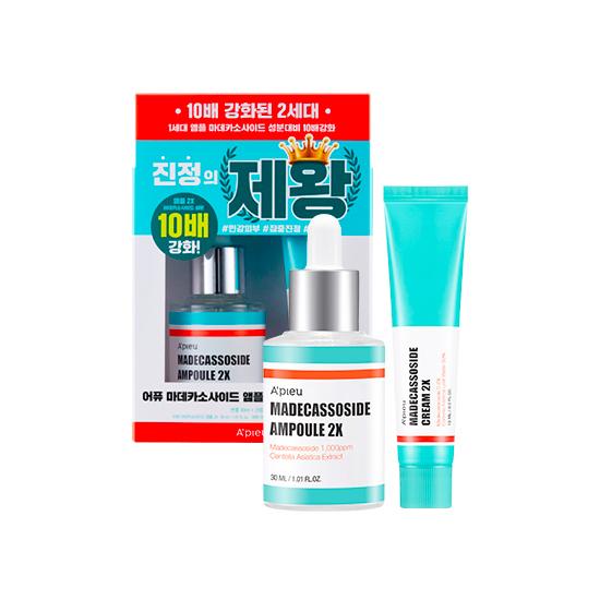 Наборы косметики  Joom A pieu Madecassoside Ampoule 2X Special Set (Ампула 30 мл + крем 15 мл)