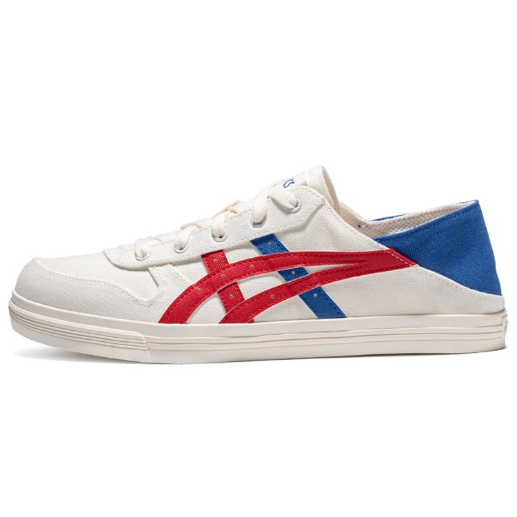 Кроссовки унисекс ASICS Aaron Slip-On White Red Blue 1203A234-101 44
