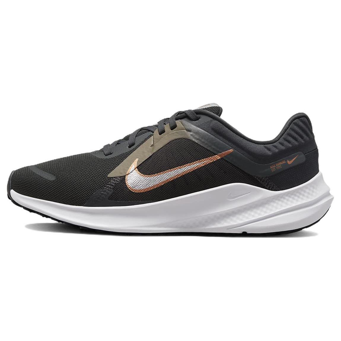 Женские кроссовки Nike Quest 5 Grey Metallic Copper Dark-Smoke-Grey Olive-Grey Metallic-Silver DD9291-004 36