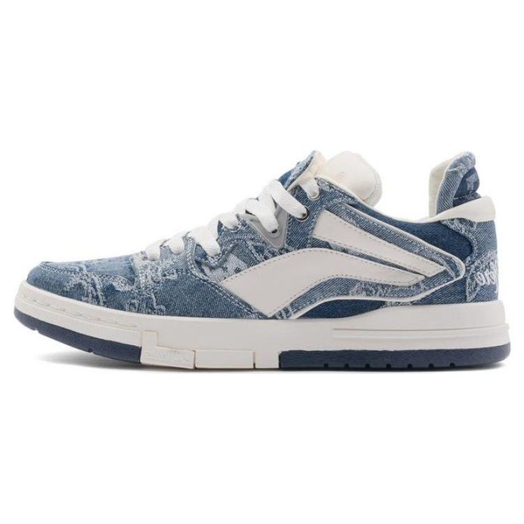 Li Ning We Wo Pro 1807 Special Edition нескользящие амортизирующие износостойкие низкие кроссовки женские кроссовки синие AECR066-2 35⅔