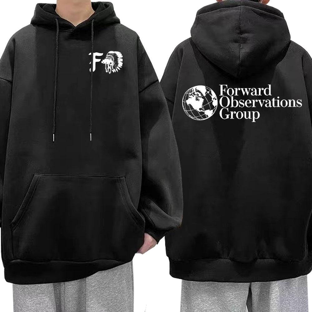 Винтажная толстовка FOG Forward Observations Group со скелетом и графическим рисунком, толстовки с капюшоном, мужские толстовки в стиле готический панк, уличная одежда в стиле Харадзюку XL