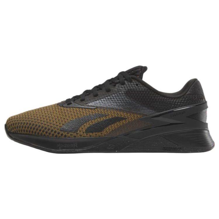 Reebok Nano X3 Black Court Brown Кроссовки унисекс Core-Black Neon-Cherry 100033788 42