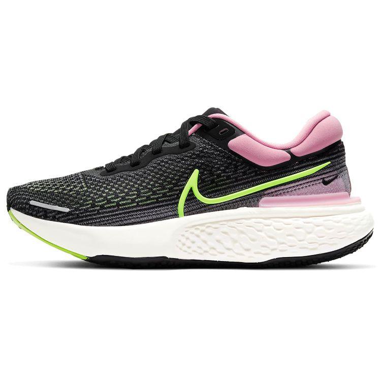 Nike ZoomX Invincible Run Flyknit Black Elemental Pink Женские кроссовки Cyber ​​CT2229-002 37.5