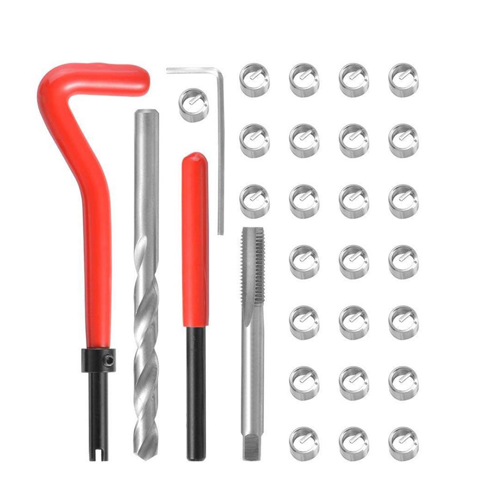 30 шт. комплект вставок для ремонта метрической резьбы M3 M4 M7 M9 M11 Helicoil Car Pro Coil Tool M11 * 1,5 M3X0.5