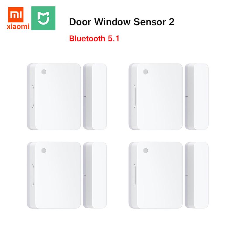 Датчик двери и окна Xiaomi Mijia 2, Bluetooth-соединение, интеллектуальная система сигнализации, умный дом, автоматическое освещение для приложения Mi Home 1 Piece