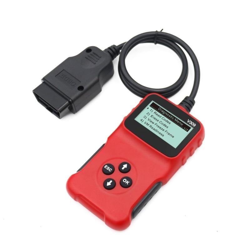   Joom Сканер OBD Code Scanner Инструмент для диагностики двигателя автомобиля для всех автомобилей с протоколом OBDII