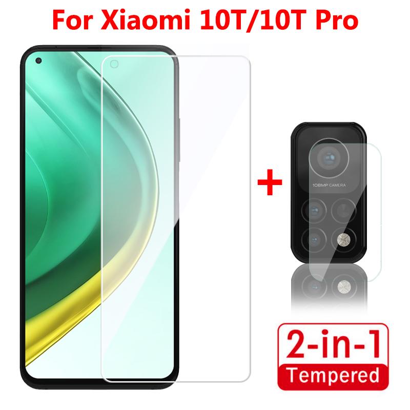 2в1 закаленное стекло 9H для объектива камеры xiaomi 10t pro, мягкая пленка, защитная пленка для экрана для xiaomi mi 10t pro 10 t mi10t lite xiomi10t, защитное стекло xiaomi 10t lite чистый