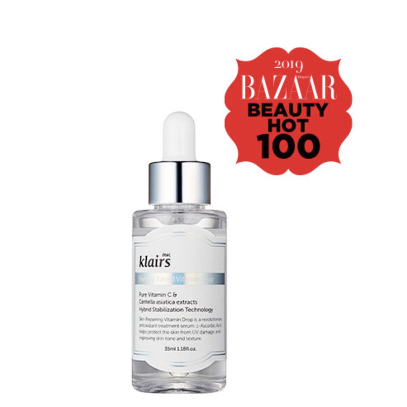 KLAIRS Freshly Juiced Vitamin Drop 35 мл (5% чистый витамин С, сыворотка с витамином С)