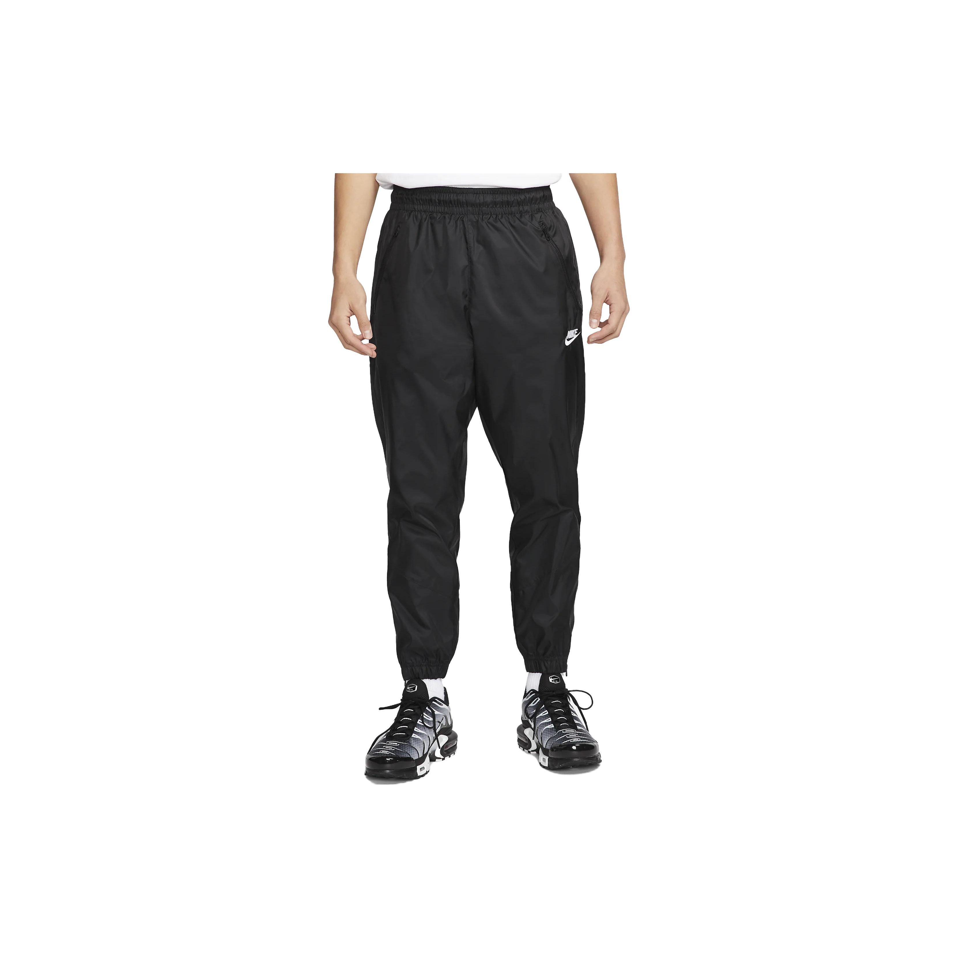 Мужские конические трикотажные джоггеры с вышитым логотипом Nike Windrunner, черные DX0654-011 L