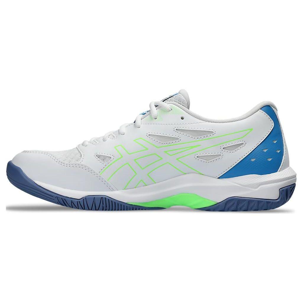 Мужские кроссовки ASICS Gel Rocket 11 White Blue Lime Lime-Burst 1071A091-102 39.5