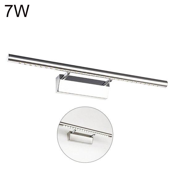 Lai Lighting 5/7W Лампа Настенная Трубка Светодиодное Освещение Ванной Комнаты Спальня Комод Зеркало Для Макияжа Свет 40cm белый