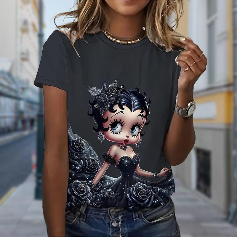 Модная женская игривая футболка для девочек, забавная повседневная футболка с круглым вырезом и короткими рукавами, летняя женская футболка XS белый