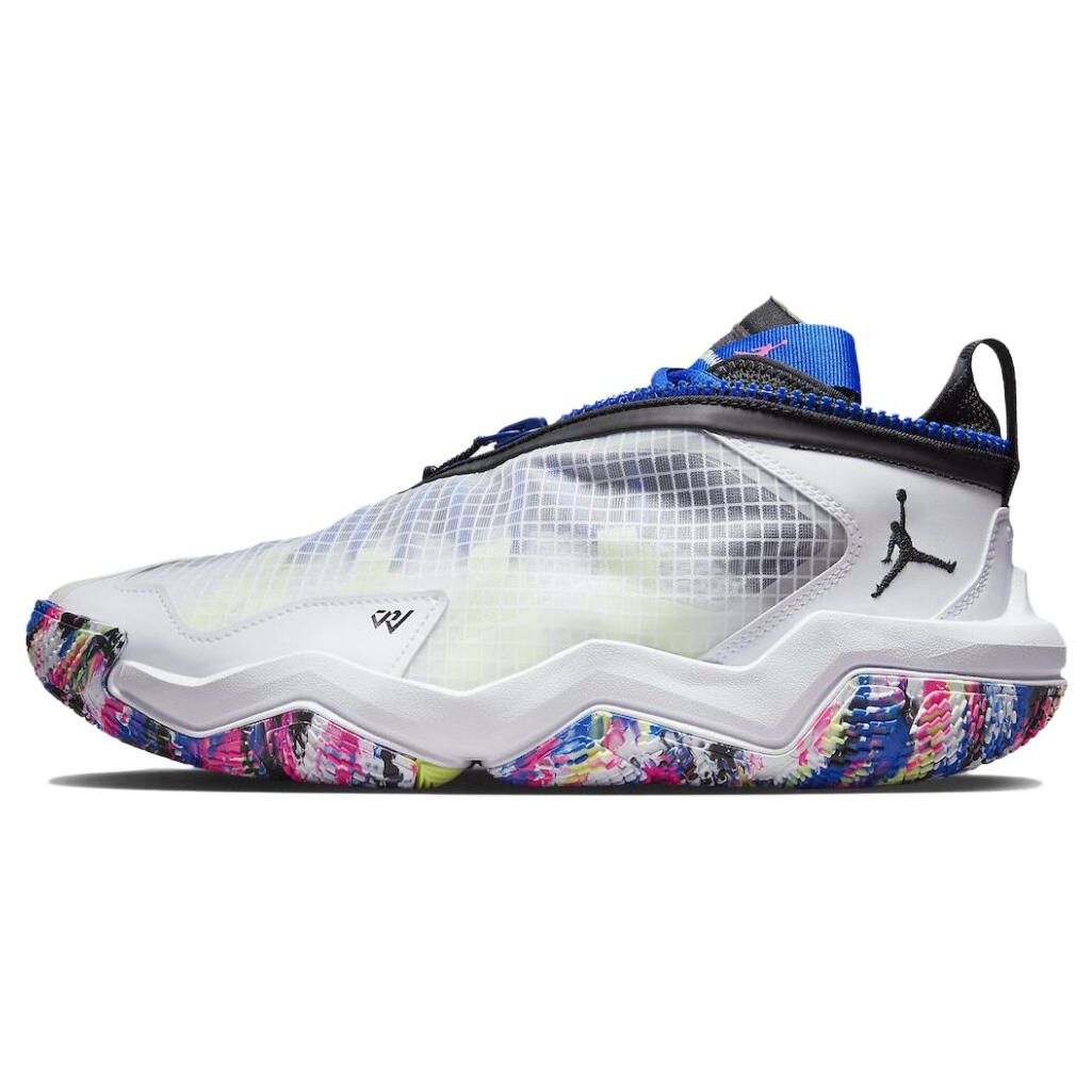 Разноцветные мужские кроссовки Air JordanWhy Not Zer0.6 белые DV1249-101 46