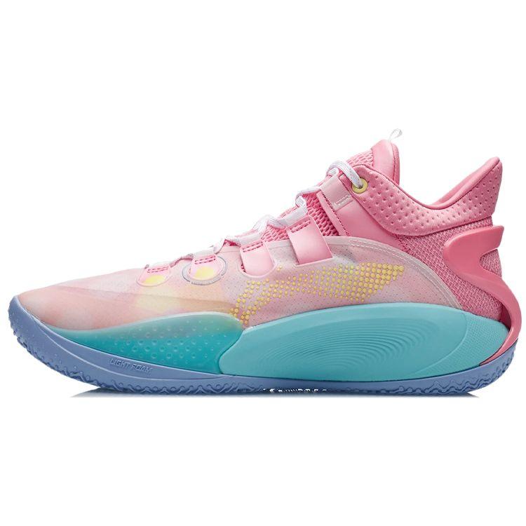 Li-Ning Sonic 9 Low Geranium Pink Turquoise Мужские кроссовки Salt Pink ABAR039-7 45