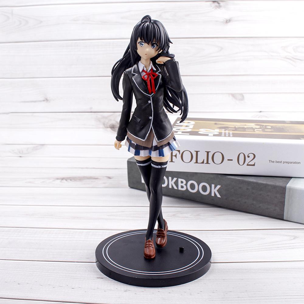  Yukinoshita Yukino Lovely Standing Anime My Teen Романтическая комедия Девушка Фигурка из ПВХ Модель Игрушка