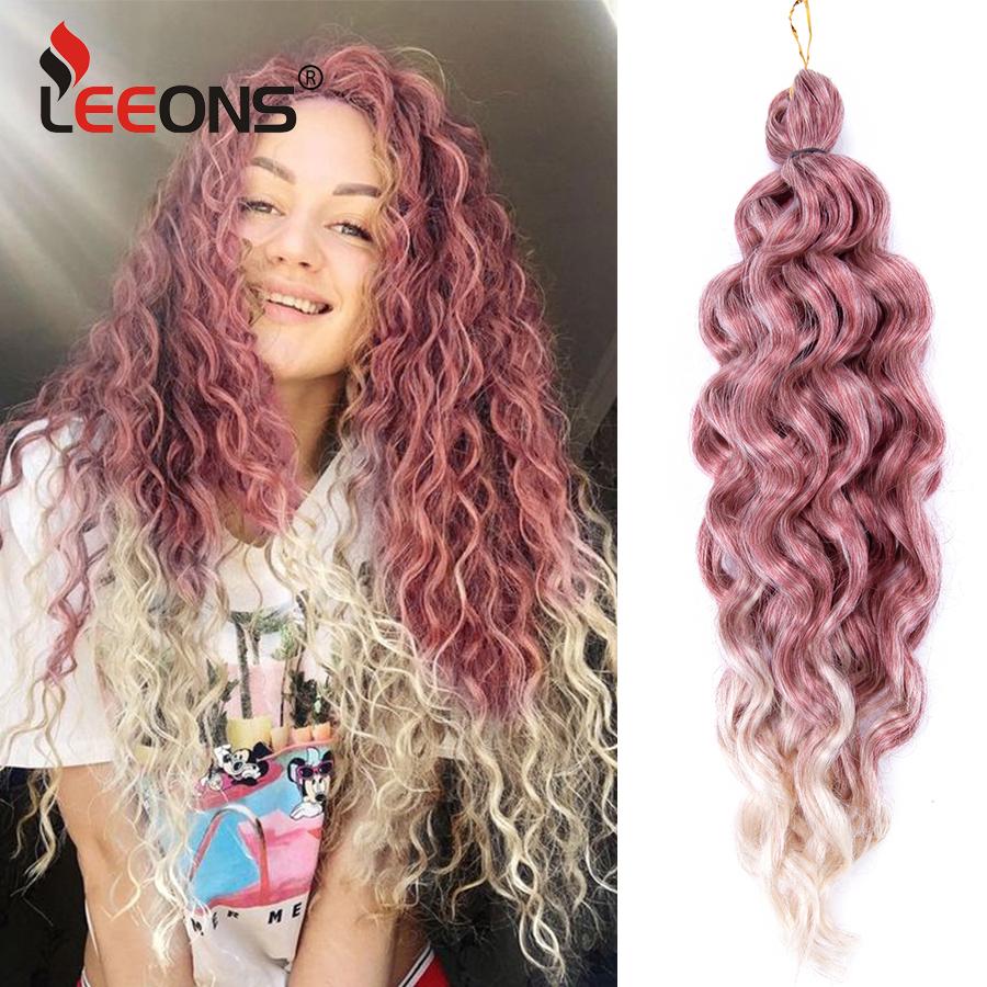 Синтетические волосы Ariel Curl, вязаные крючком, 18 дюймов, плетение гавайских завитков, Ombre Goddess Locs, наращивание волос в стиле бохо