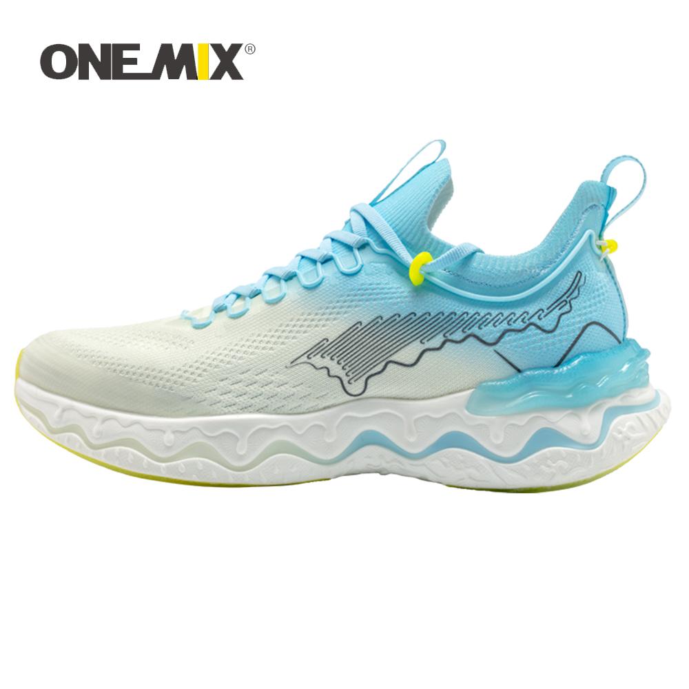 ONEMIX 22609 O-Resilio CreamMix Дорожные кроссовки Легкие амортизирующие мужские кроссовки для тренировок на длинные дистанции 46 фиолетовый