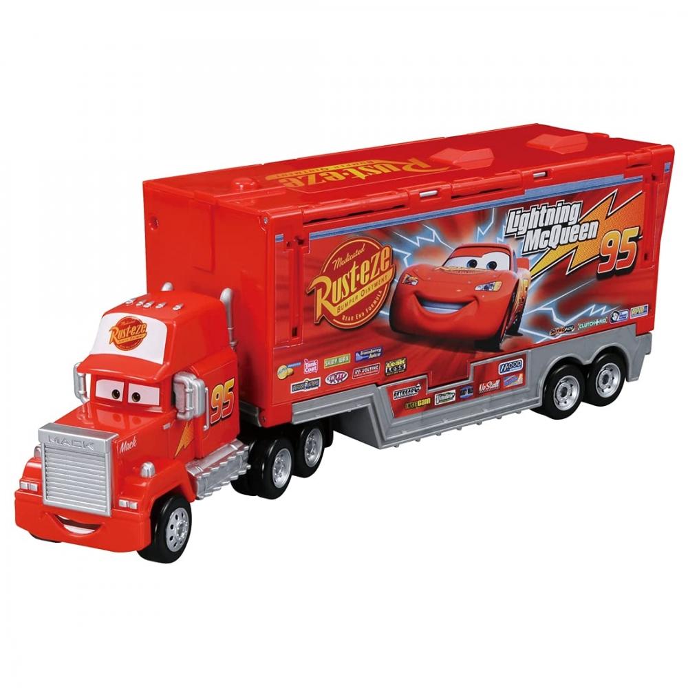 TAKARA TOMY Disney Cars Tomica Давайте поиграем с прицепом для техобслуживания Mac (Автомобили 1 типа)