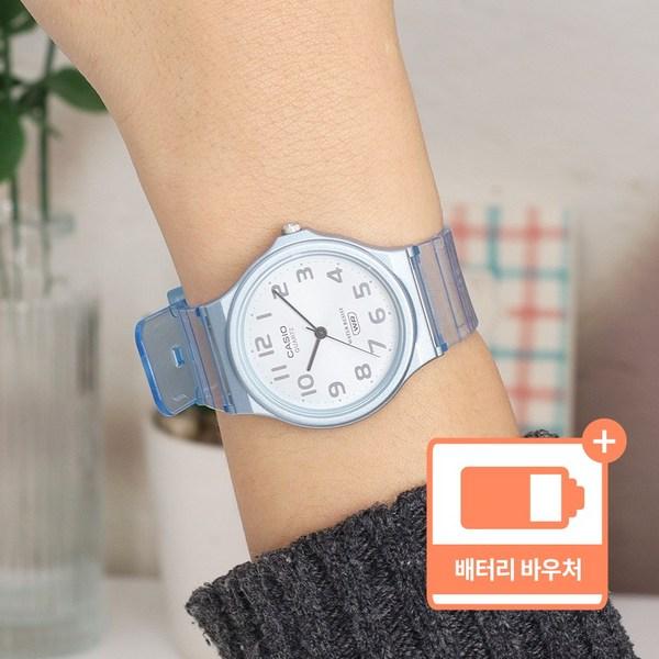 Модные студенческие наручные часы Casio с прозрачным ремешком и публичным ремешком