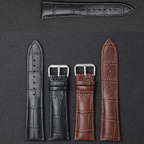 Мужские сменные ремешки для часов 20mm коричневый