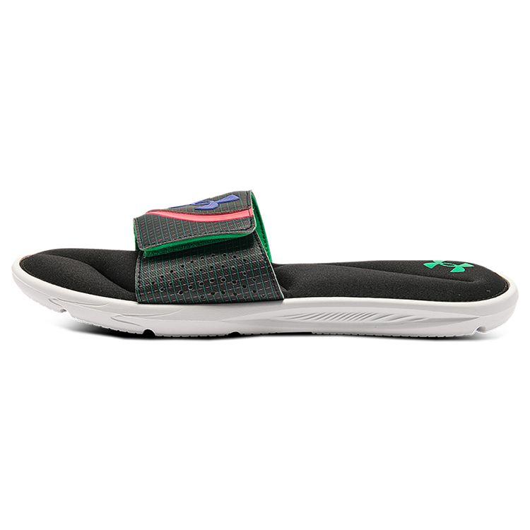 Мужские кроссовки Under Armour Ignite 6 Graphic Strap Slide Black Cerise 3024450-004 41