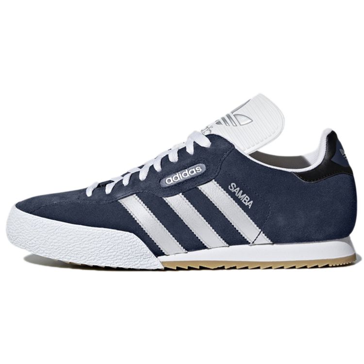 Adidas Samba Super Collegiate Navy Gum Мужские кроссовки Blue Footwear-White Gum-3 CM8419 41⅓