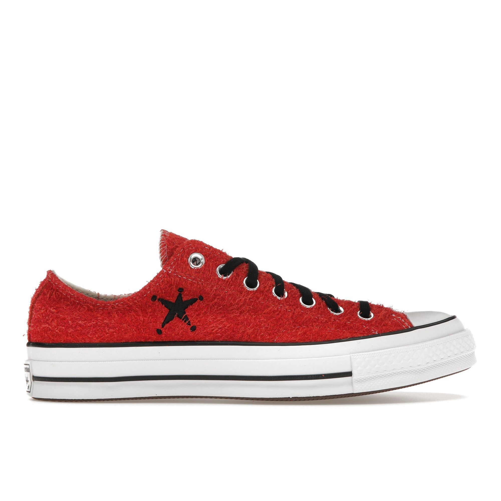 Кроссовки унисекс Converse Stussy x Chuck 70 Low Poppy Red Egret Black A07664C 39.5