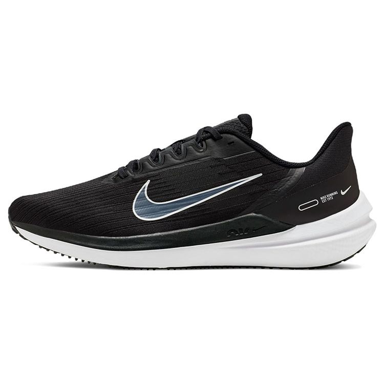 Nike Air Winflo 9 Black Dark Smoke Grey Мужские кроссовки белые DD6203-001 45