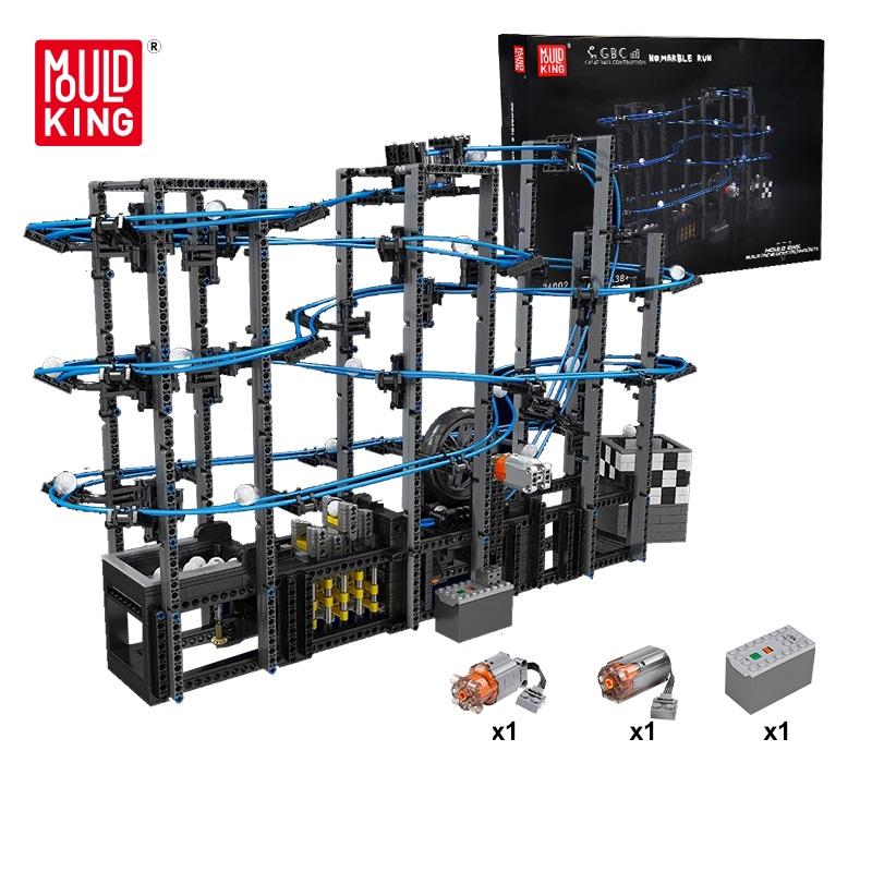MOLD KING 26002 креативные развивающие игрушки моторизованный большой шар хитрая модель строительные блоки MOC кирпичи детские подарки для детей with motor