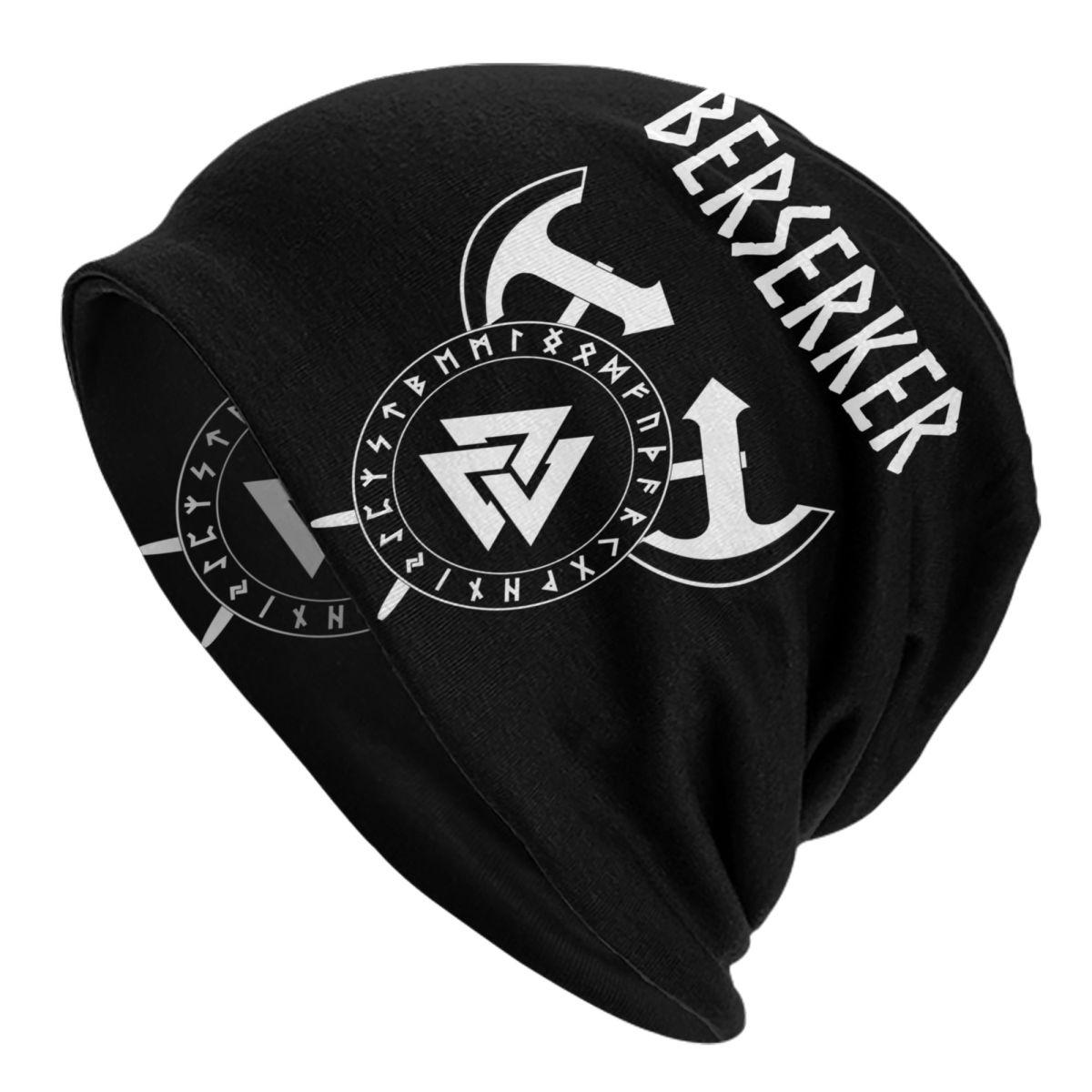 Шапки-бини Viking Berserker Skullies, унисекс, зимняя теплая вязаная шапка, женская модная шапка унисекс для взрослых, уличная лыжная шапка Beanies Hat